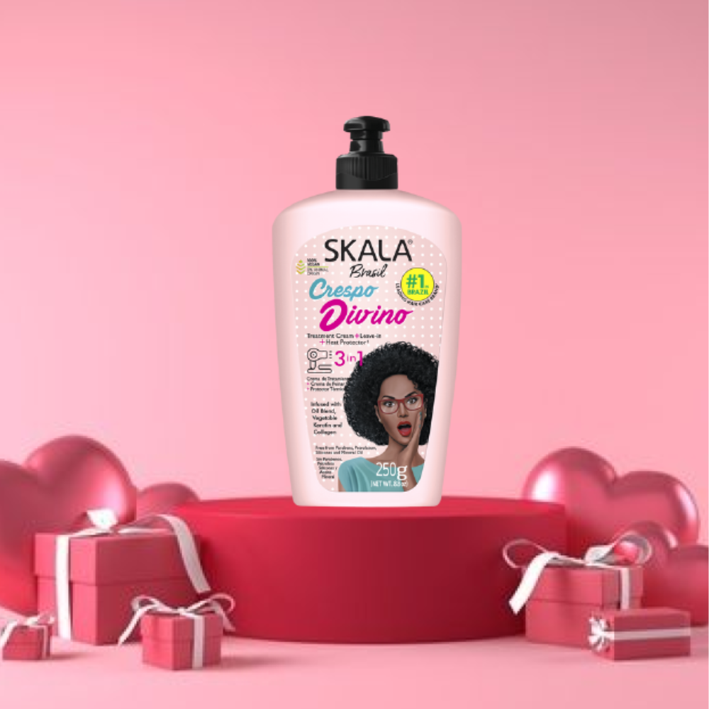 Skala Brasil Crespo Divino Divine Curls 3-in-1 Leave-In Conditioner 250g