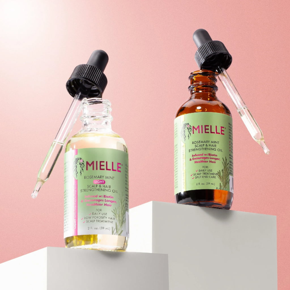 Mielle Rosemary Mint Light Scalp & Hair Strengthening Oil 59mL