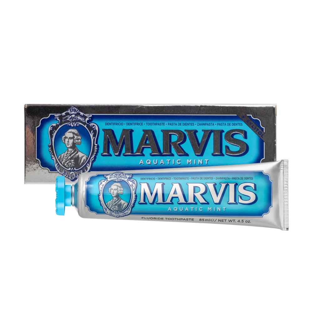 3 x Marvis Toothpaste 85mL - Aquatic Mint