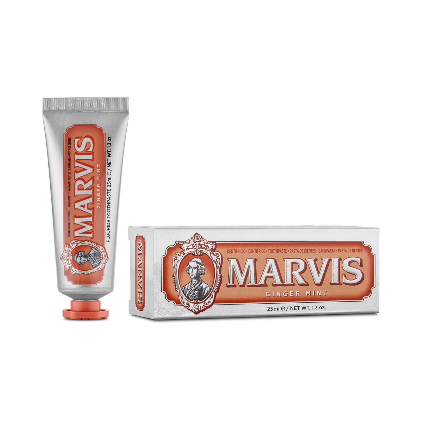 Marvis Toothpaste Seven Flavour Black Box Gift Set 7x25mL