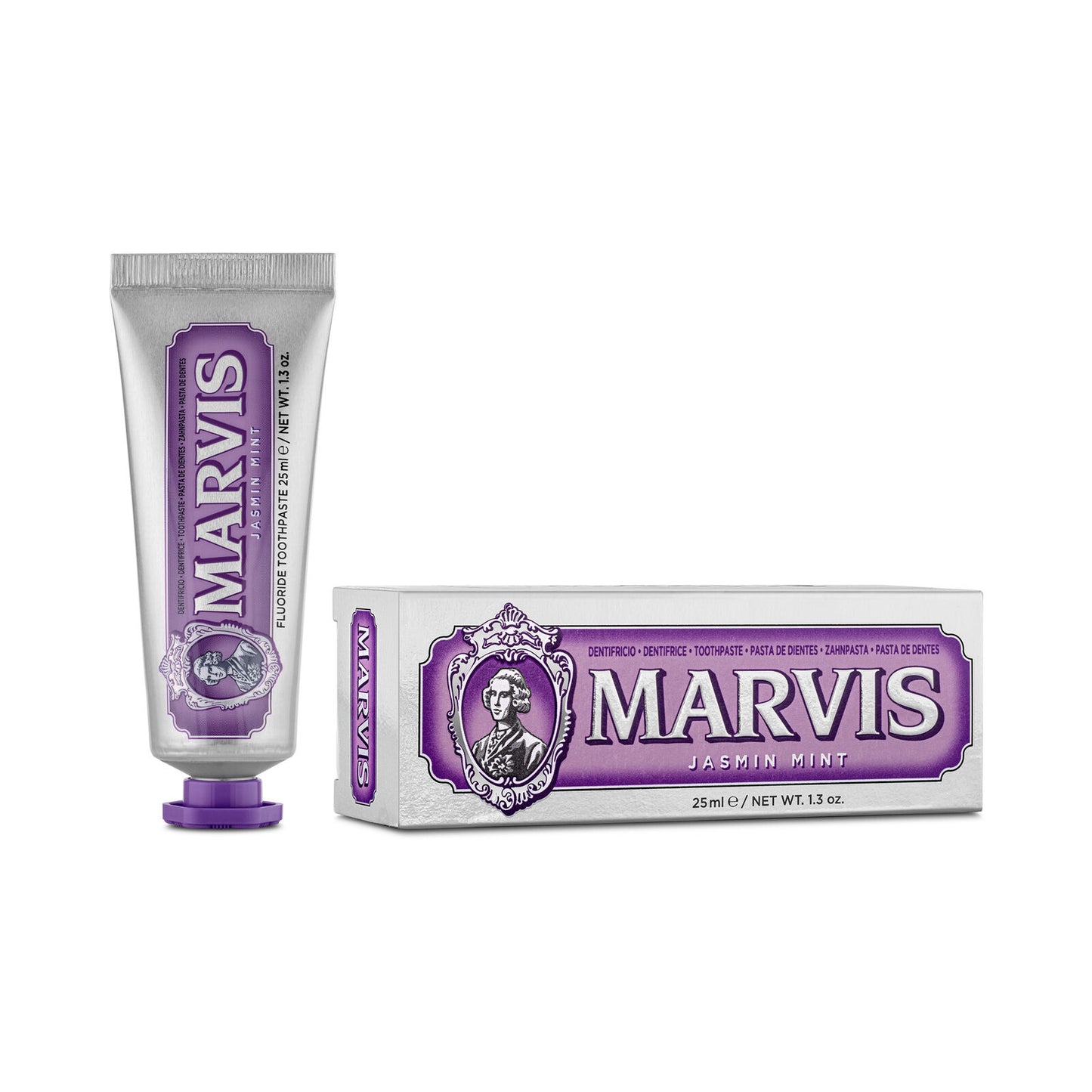 Marvis Toothpaste Seven Flavour Black Box Gift Set 7x25mL