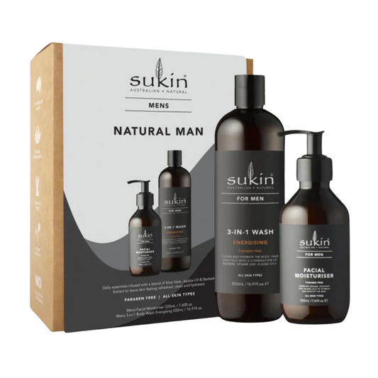 Sukin For Men Natural Man Gift Pack Duo