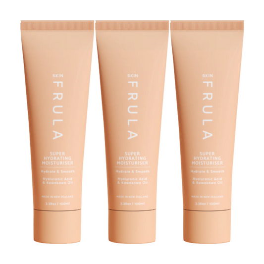 3 x Frula Skin Hyaluronic Super Hydrating Moisturiser with Hyaluronic Acid 100mL