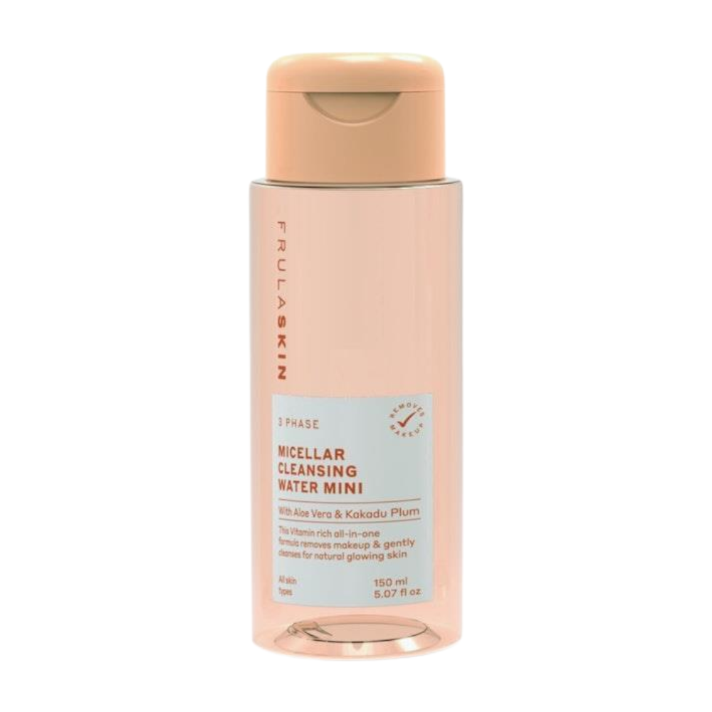 6 x Frula Skin 3 Phase Micellar Cleansing Water Mini with Aloe Vera And Kakadu Plum 150mL