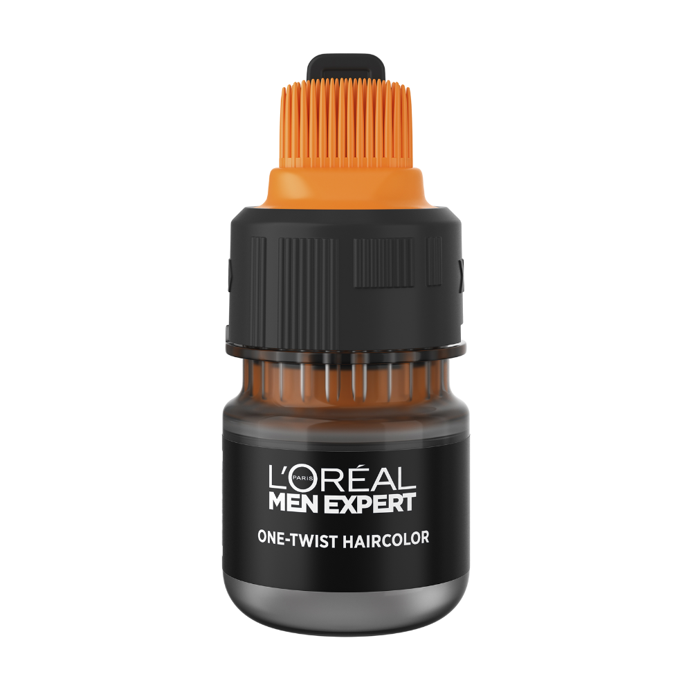 3 x L'Oreal Paris Men Expert One Twist Hair Colour - 04 Medium Brown