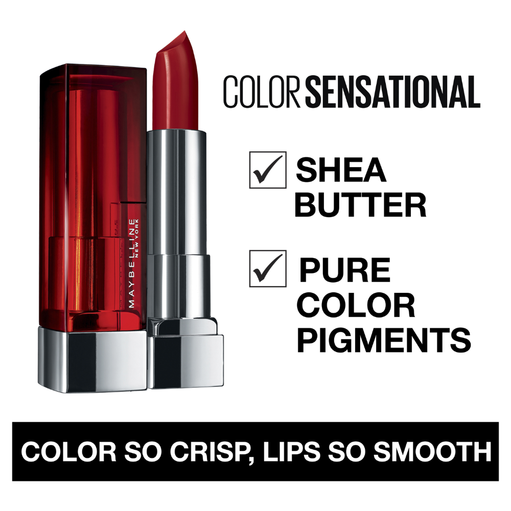 2 x Maybelline Color Sensational Lipstick 4.2g - 133 Almond Hustle