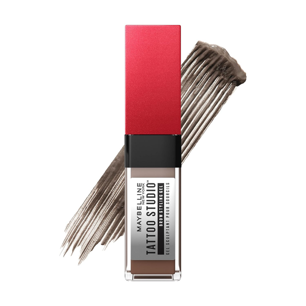 2 x Maybelline Tattoo Brow 36hr Styling Gel 6mL - 255 Soft Brown