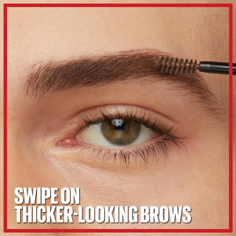 2 x Maybelline Tattoo Brow 36hr Styling Gel 6mL - 257 Medium Brown