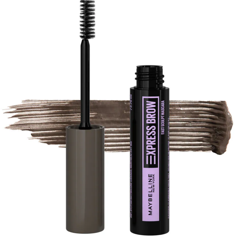 3 x Maybelline Express Brow Fast Sculpt Brow Gel Mascara 2.75mL - Medium Brown