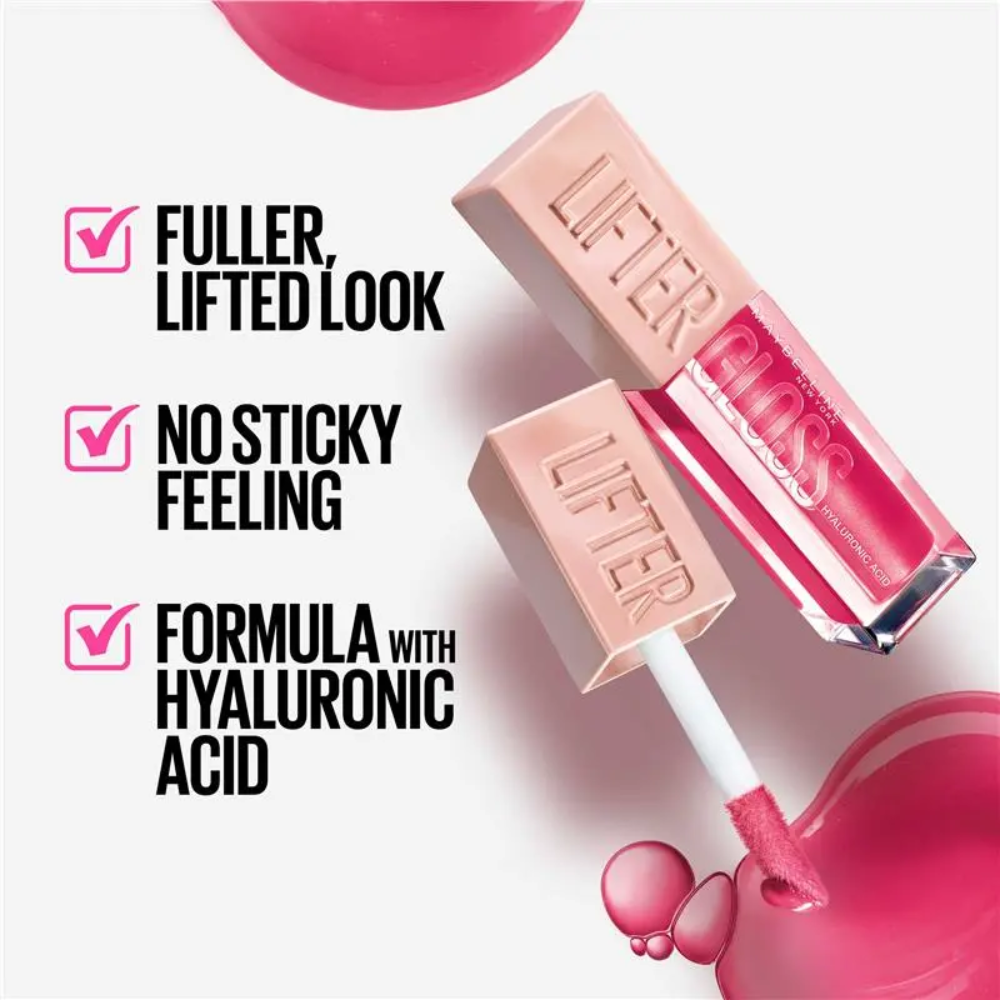 3 x Maybelline Lifter Gloss Hydrating Lip Gloss 5.4mL - 23 Sweetheart