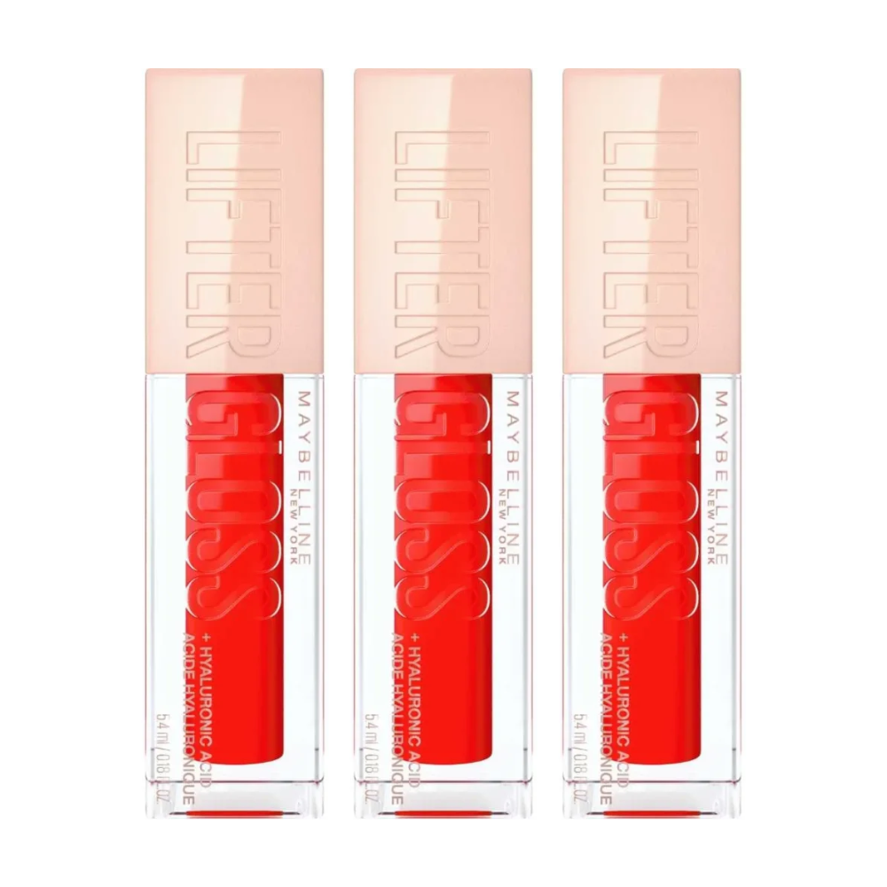 3 x Maybelline Lifter Gloss Hydrating Lip Gloss 5.4mL - 23 Sweetheart