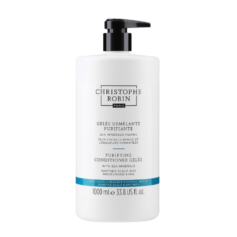 Christophe Robin Purifying Shampoo and Conditioner Gelee 1000mL Duo