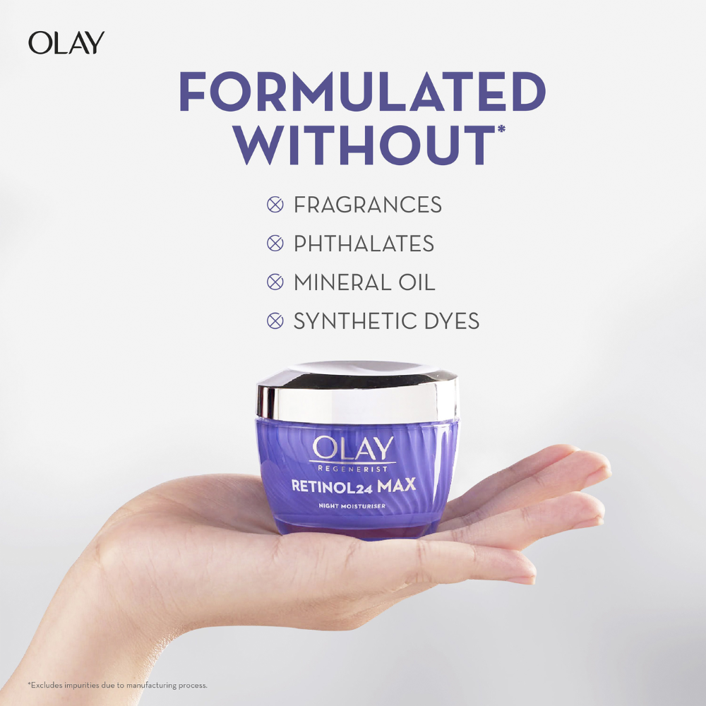 Olay Regenerist Retinol24 Max Anti Aging Night Moisturiser 50g