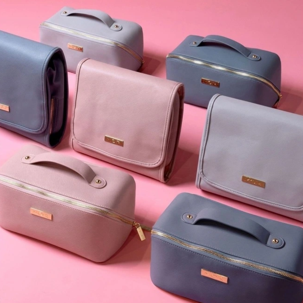 MOR Boutique Bordeaux Travel Bag - Pebble