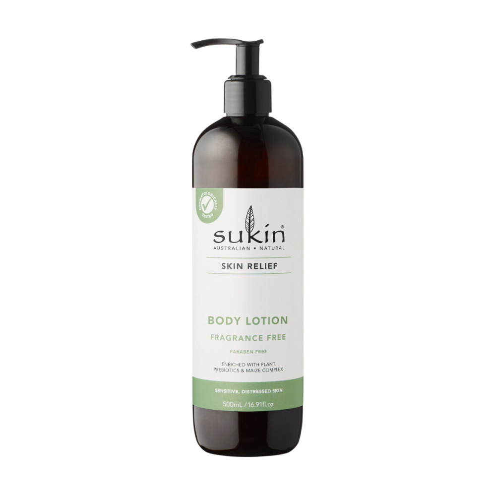 2 x Sukin Skin Relief Body Lotion 500mL