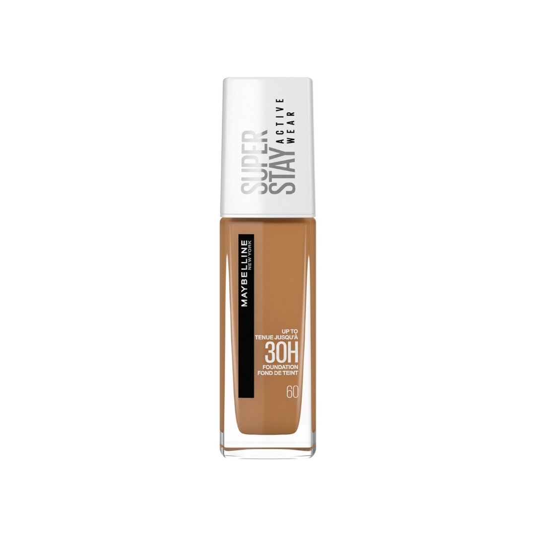3 x Maybelline SuperStay Active Wear 30HR Longwear Foundation 30mL - 60 Caramel