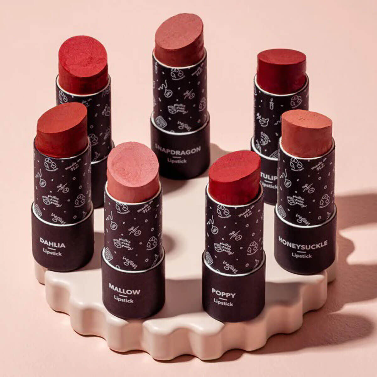 2 x ETHIQUE Lipstick 8g - Mallow Blush Pink