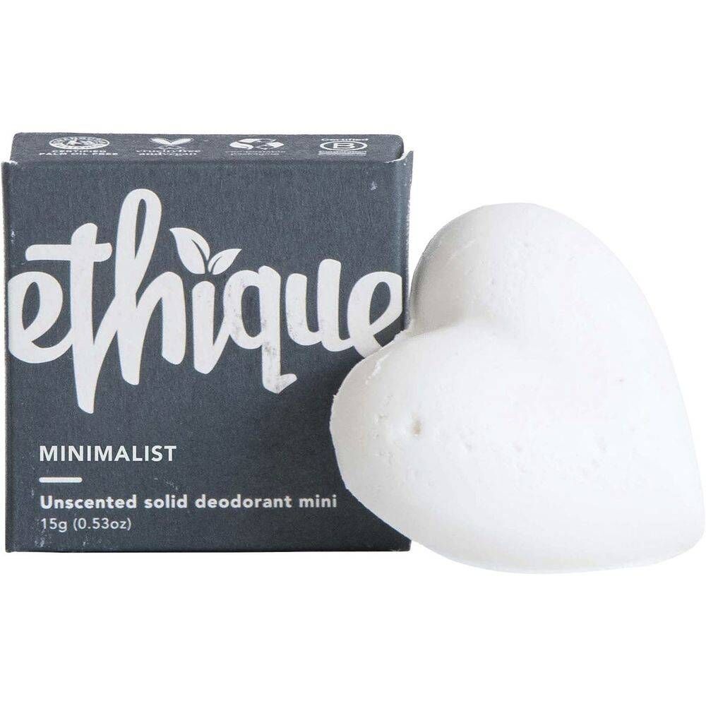 5 x ETHIQUE Mini Deodorant 15g - Minimalist Unscented