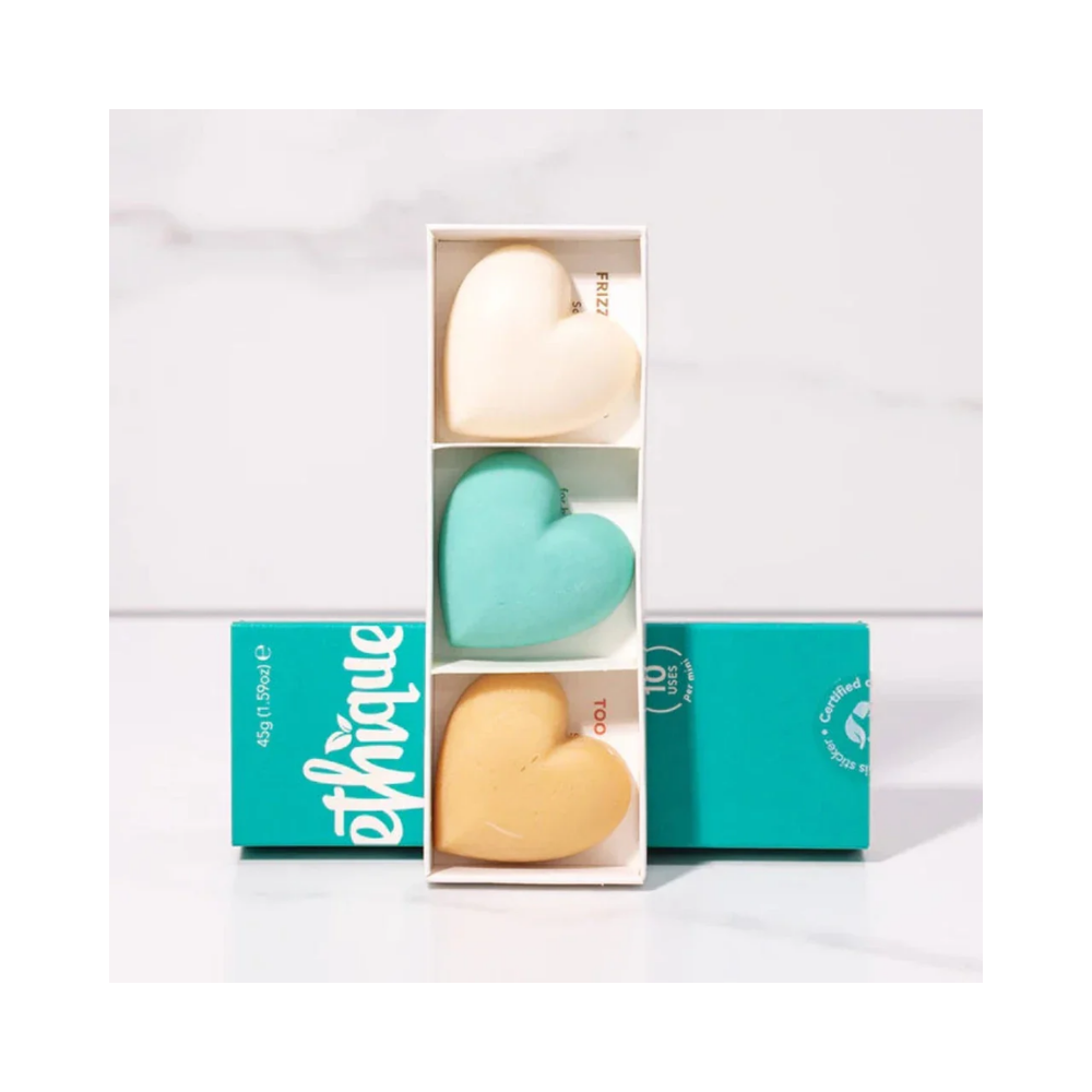 6 x ETHIQUE Discovery Minis 3 Pack - For Dry Hair 45g