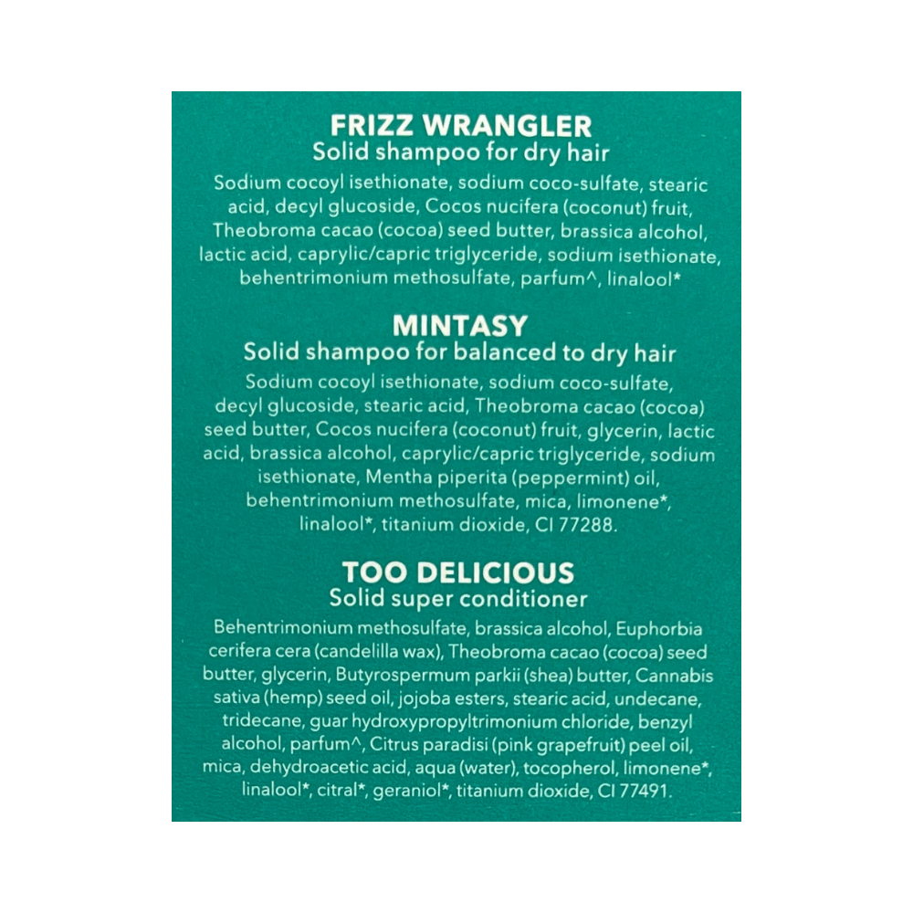 6 x ETHIQUE Discovery Minis 3 Pack - For Dry Hair 45g