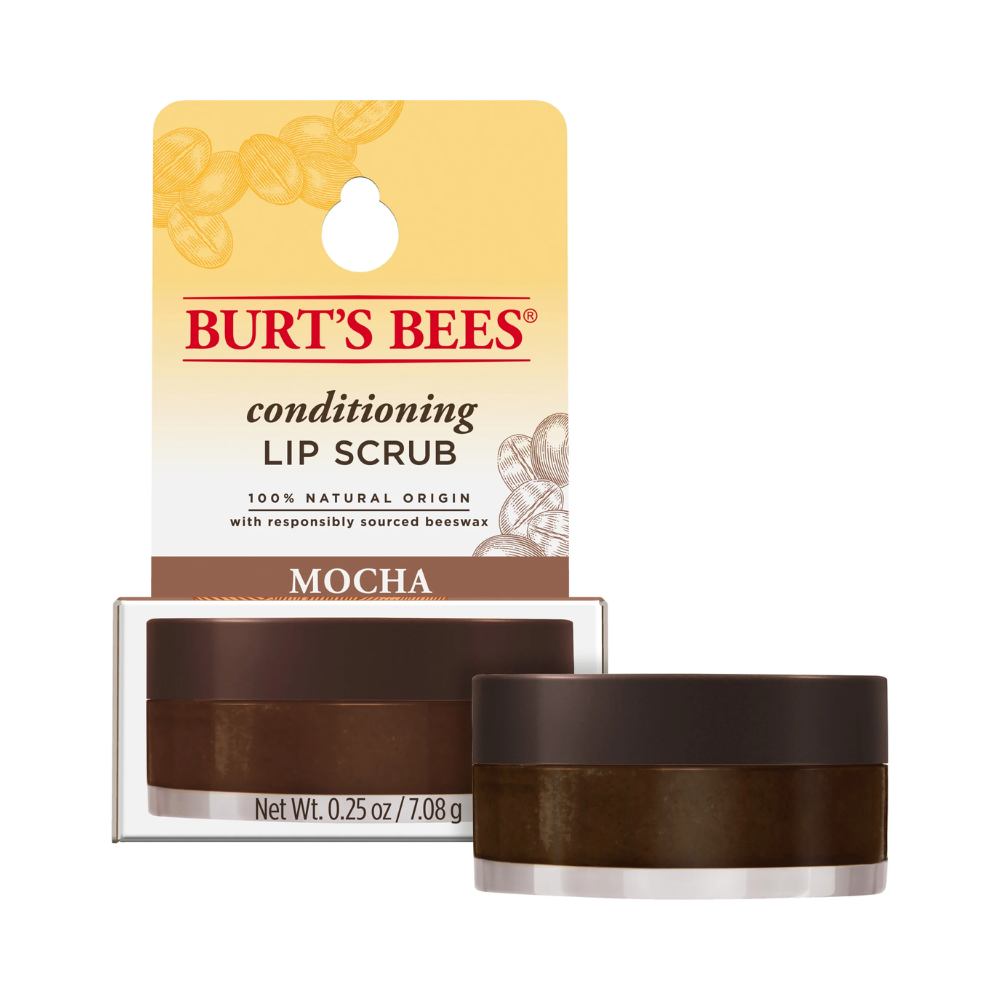 Burt's Bees Conditioning Lip Scrub Honey & Mocha Duo 2x7.08g