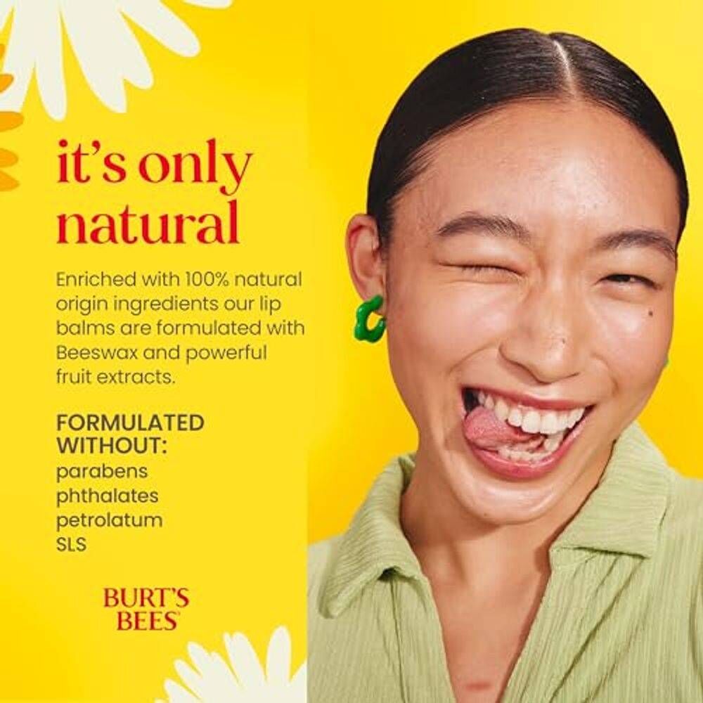 Burt's Bees Spring In Full Bloom Lip Balm Set 4x4.25g