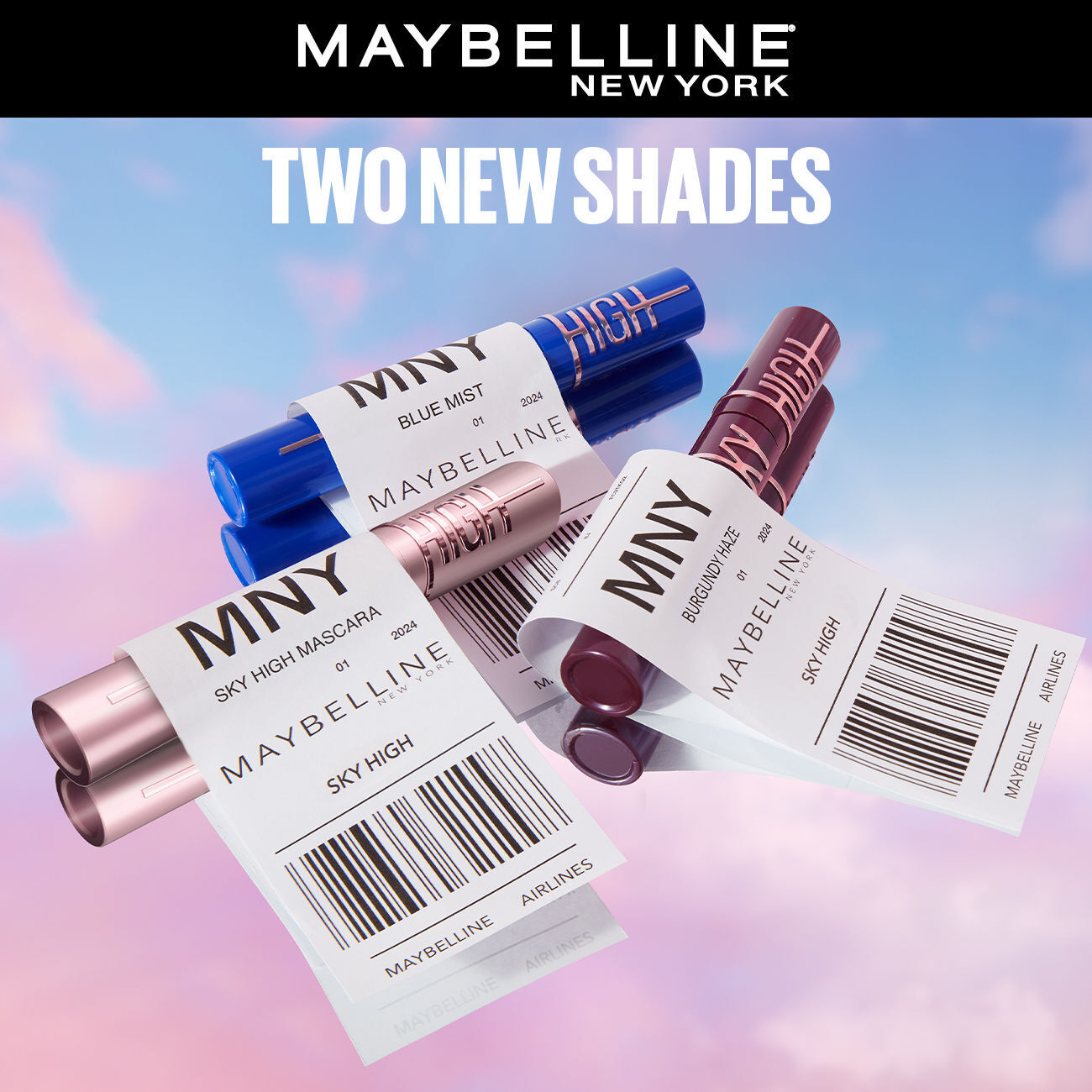 Maybelline Sky High Lash Sensational Mascara 7.2mL - 797 Blue Mist