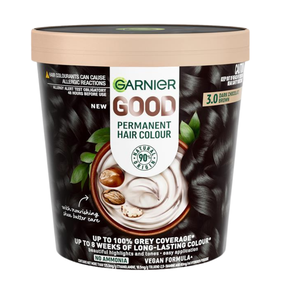 Garnier Permanent Hair Colour - 3.0 Dark Chocolate Brown