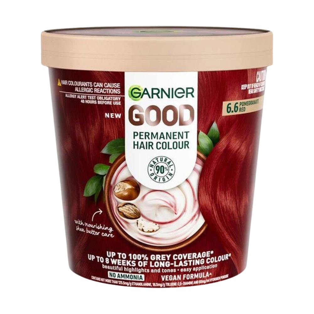 3 x Garnier Permanent Hair Colour - 6.6 Pomegranate Red