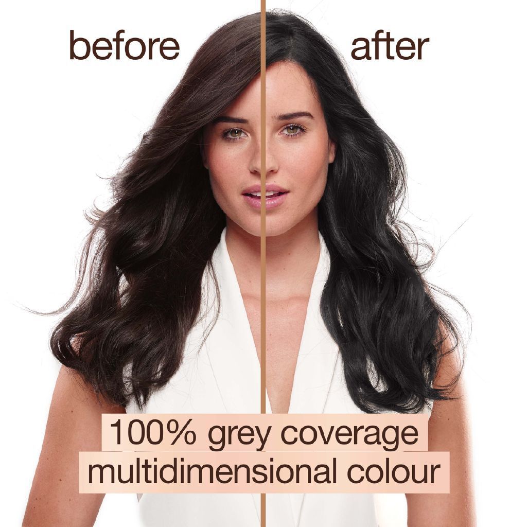 3 x Garnier Permanent Hair Colour - 2.0 Truffle Soft Black