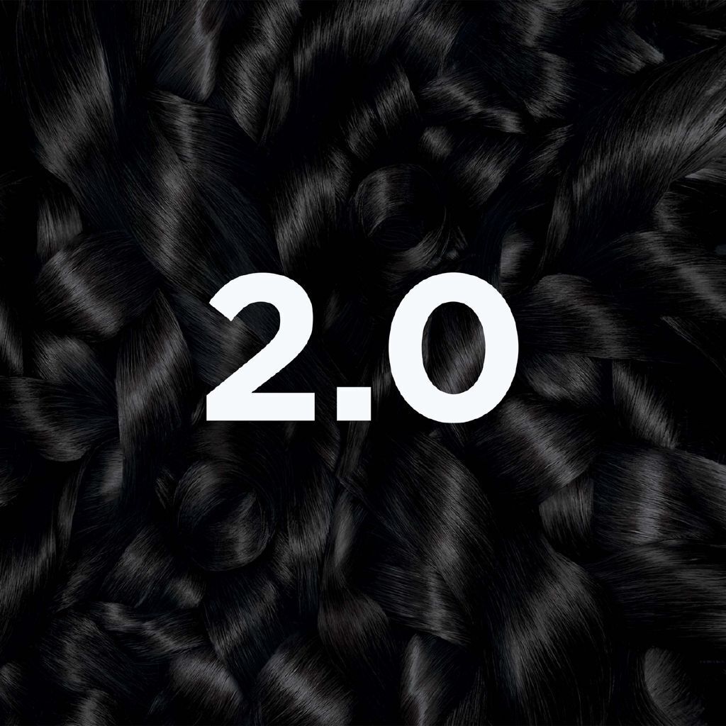 3 x Garnier Permanent Hair Colour - 2.0 Truffle Soft Black