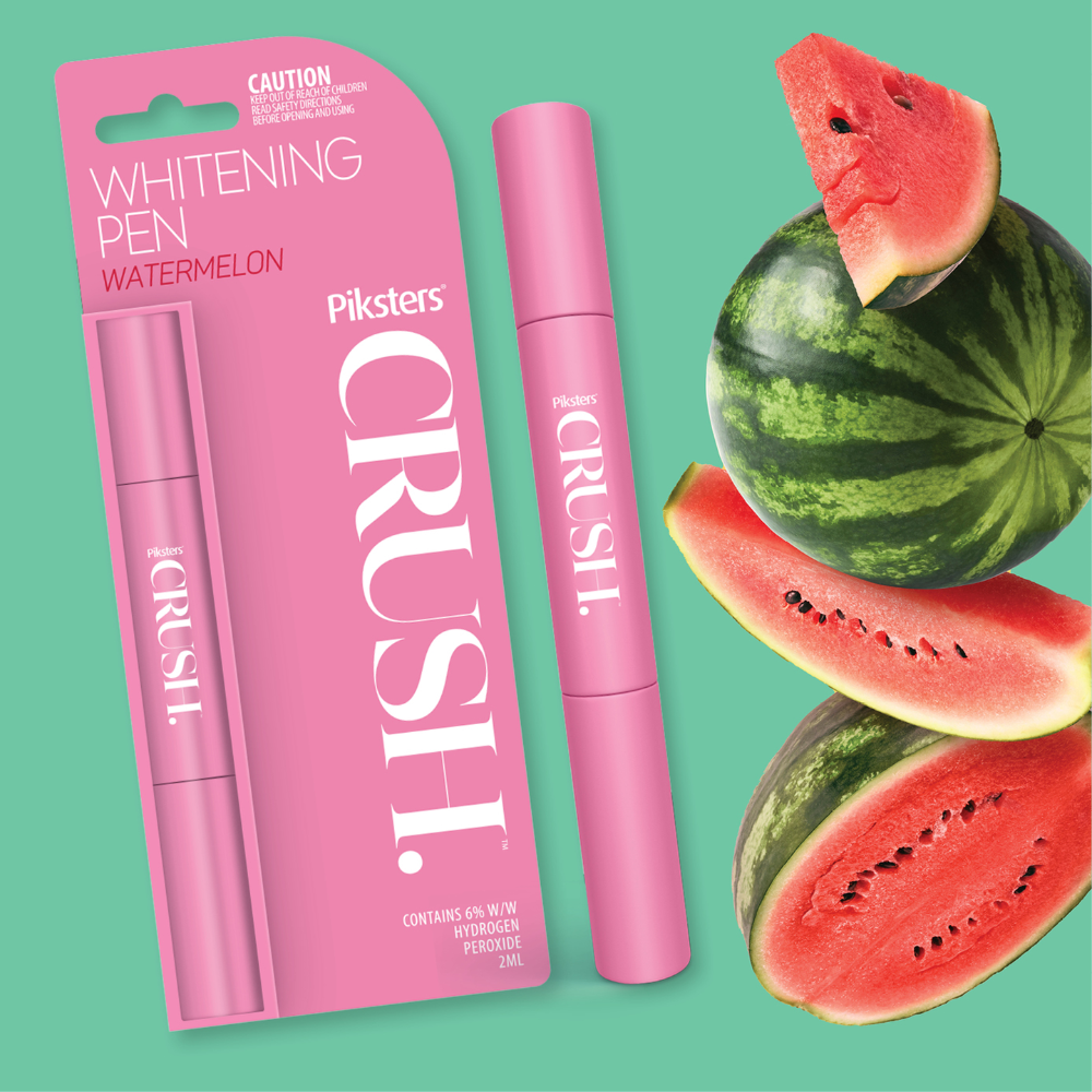 3 x Piksters Crush Whitening Pen 2mL - Watermelon