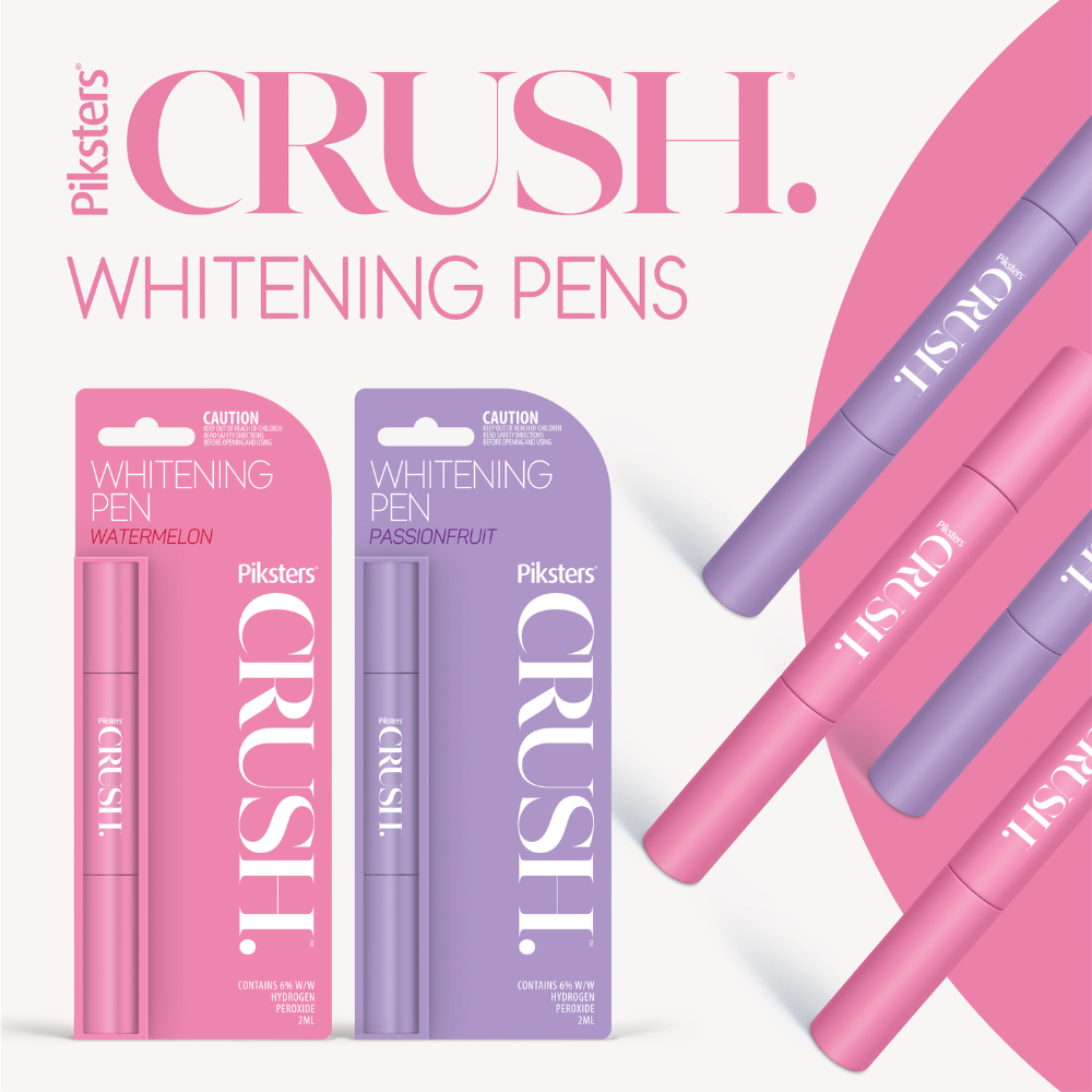 3 x Piksters Crush Whitening Pen 2mL - Watermelon