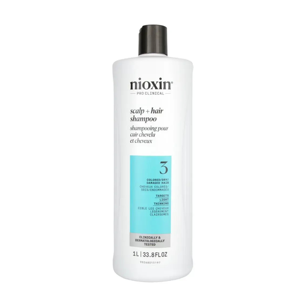 Nioxin System 3 Scalp & Hair Shampoo & Conditioner 1000mL Set