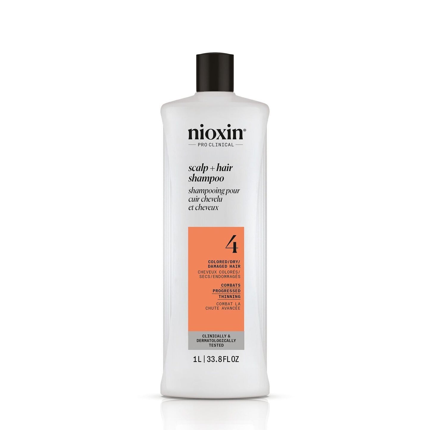 Nioxin System 4 Scalp + Hair Shampoo & Thickening Conditioner 1000mL Set