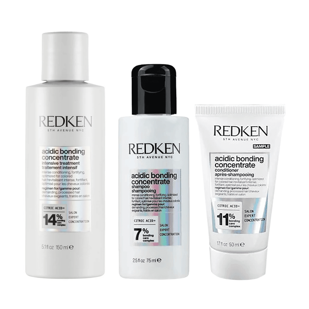 Redken Acidic Bonding Concentrate Discovery 3 Piece Hair Care Set