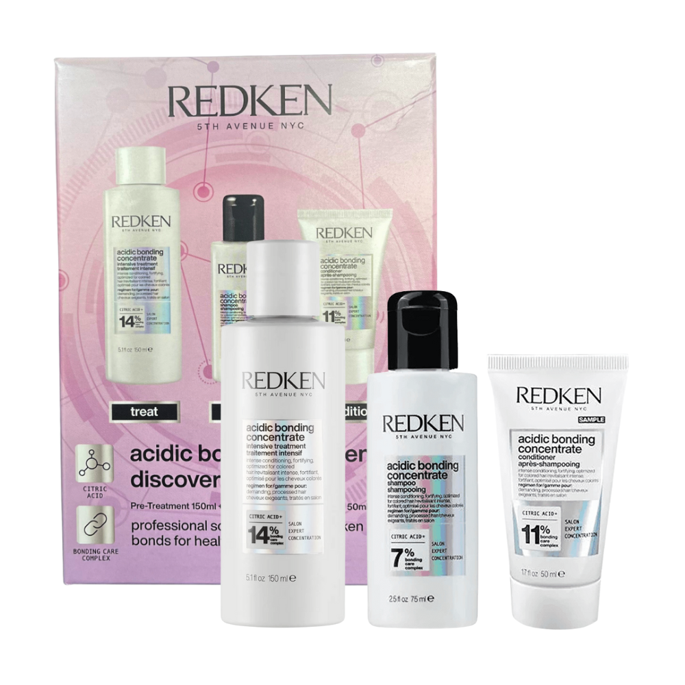 Redken Acidic Bonding Concentrate Discovery 3 Piece Hair Care Set
