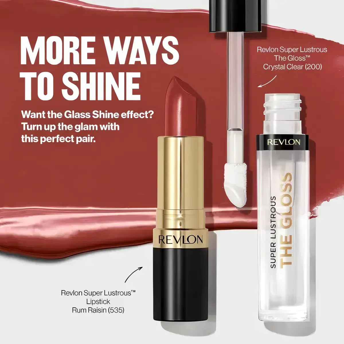 Revlon Super Lustrous The Gloss 3.8mL - 200 Crystal Clear