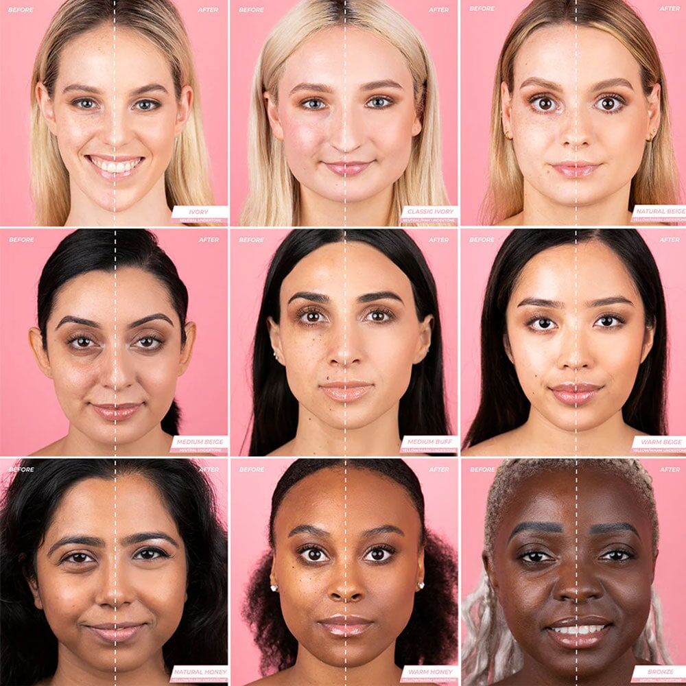 2 x MCoBeauty Miracle Hydro Glow Oil Free Foundation 30mL - Porcelain