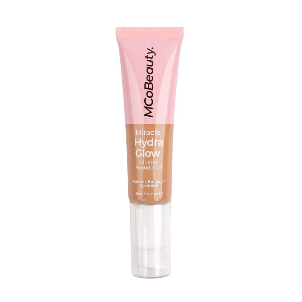 2 x MCoBeauty Miracle Hydro Glow Oil Free Foundation 30mL - Natural Honey