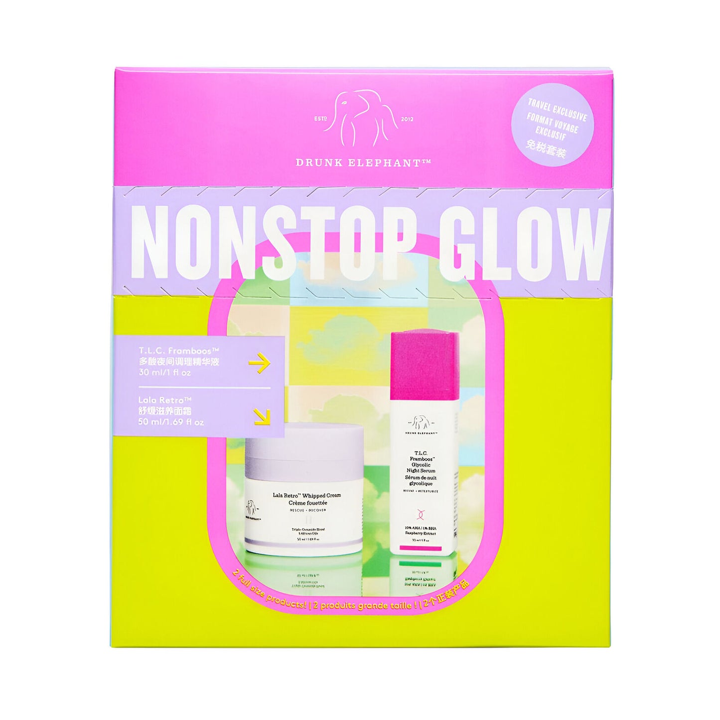 Drunk Elephant The Non Stop Glow Kit Gift Set