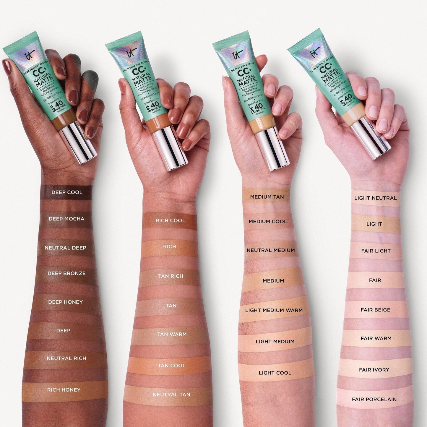 IT Cosmetics Your Skin But Better CC+ Cream Natural Matte 32mL - Fair Beige