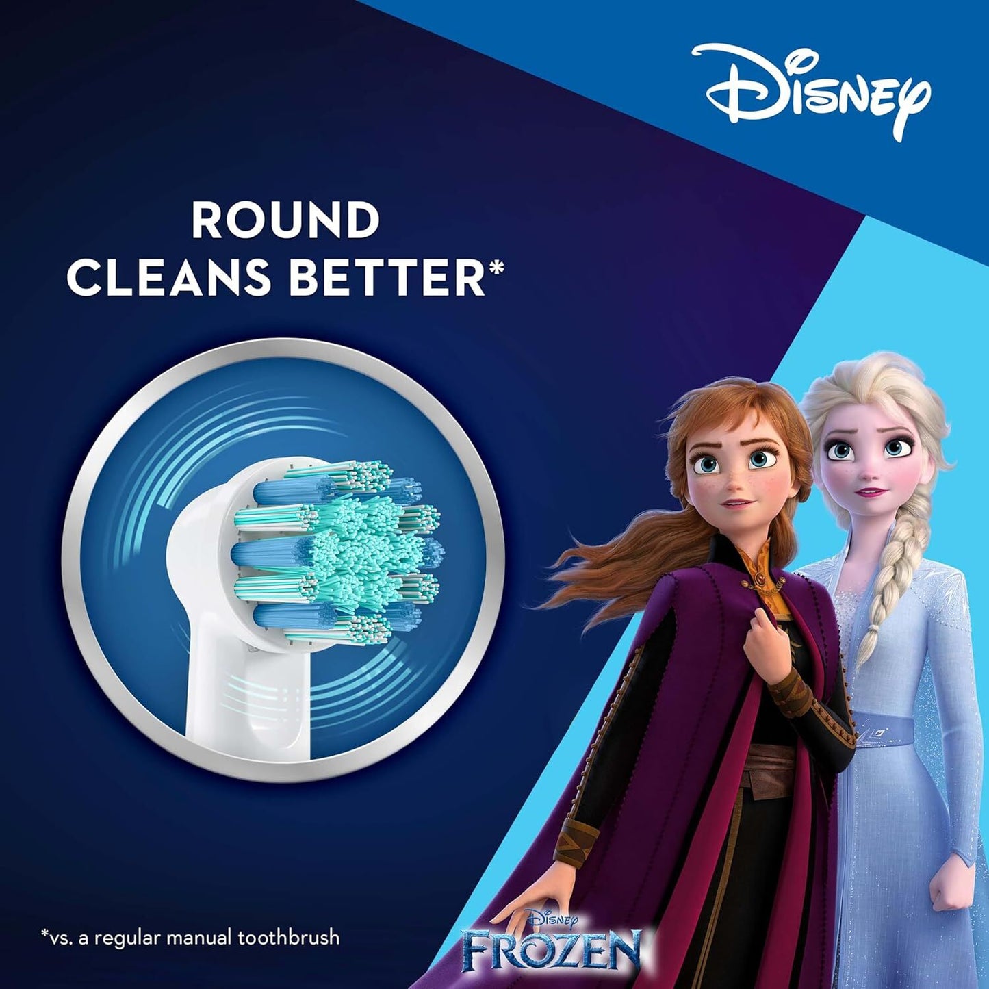 Oral-B Kids Stages Power Electric Toothbrush Head Refill 2 Pack - Frozen