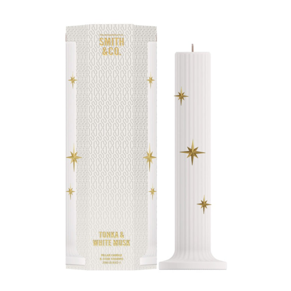 The Aromatherapy Co. Smith & Co. Evening Glow Pillar Candle Set 4x250g