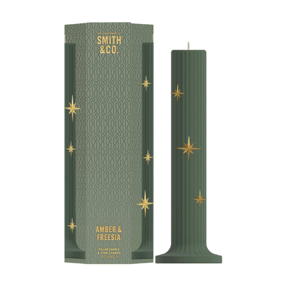 The Aromatherapy Co. Smith & Co. Evening Glow Pillar Candle Set 4x250g