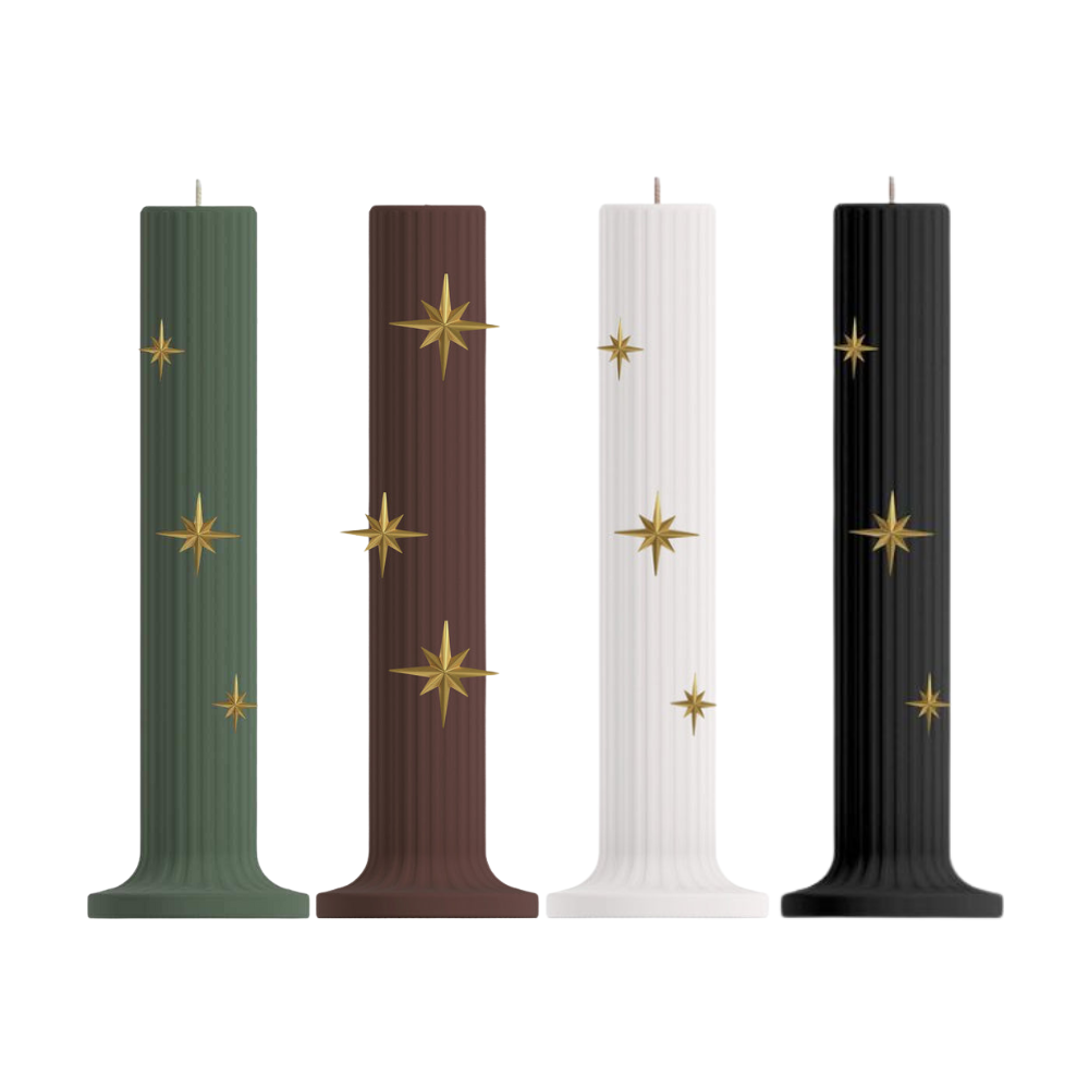 The Aromatherapy Co. Smith & Co. Evening Glow Pillar Candle Set 4x250g