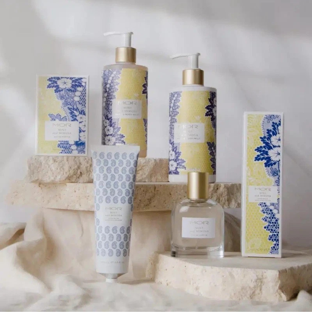 MOR Jardiniere Hand & Body Wash 300mL - Mint & Mimosa