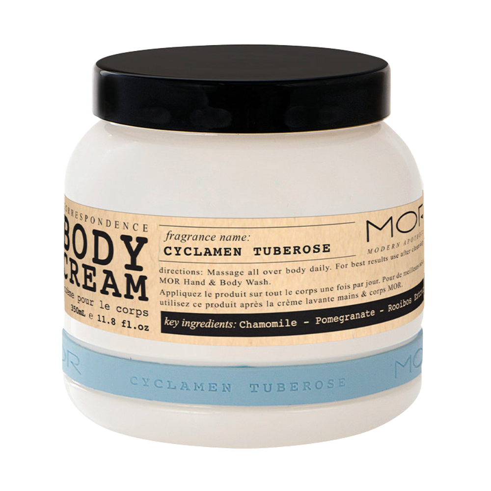 3 x MOR Boutique Correspondence Body Cream 350mL - Cyclamen Tuberose
