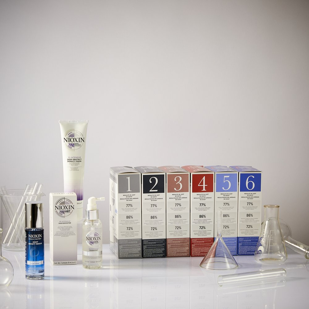 Nioxin System 6 Trial Kit - Chemically Treated Hair With Progressed Thinning