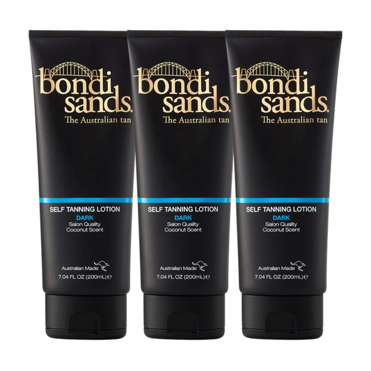 3 x Bondi Sands Self Tanning Lotion Dark 200mL